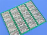 4 Layer High Frequency PCB Built On 2 Core of 10mil RO4350B with Immersion Gold