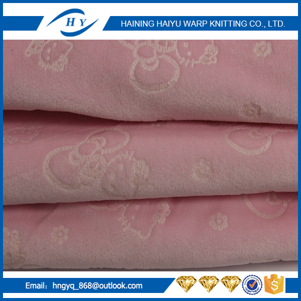 soft velboa animal viscoese fabric for toys