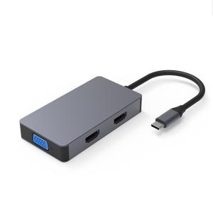 China 5Gbps USB C 5 In 1 Adapter on sale