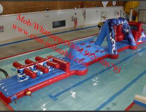 Quality Inflatable junior swim inflatable water playground inflatable water obstacle course for sale