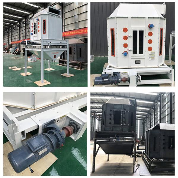 1.5 KW 10-15 T/H Feed Pellet Cooling Machine For Granule Materials 0.002MPa