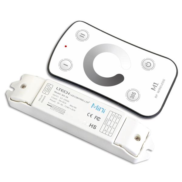 Buy Portable ABS Led Strip Light Touch Remote Controller Low Power Consumption at wholesale prices