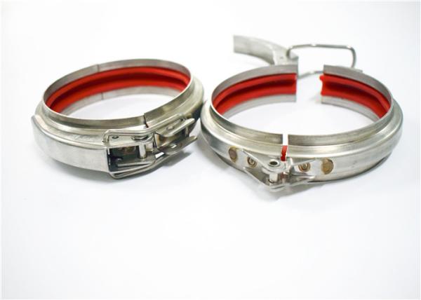 Buy Custom Dimension Quick Release Pipe Clamp Connect Ordinary Duct Deep Drawing at wholesale prices