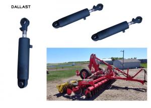 Quality Vehicle Agricultural Hydraulic Cylinder With Chrome Treatment Piston Rod for sale