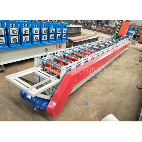 Red Color Smart Sheet Metal Forming Equipment With High Capacity Manual Uncoiler