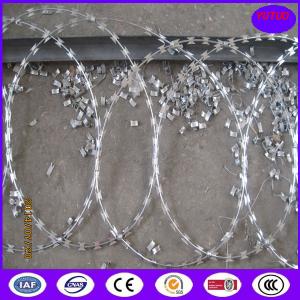Quality Low Price High Security Flat Wrap Razor Wire for Prison for Military for Separation for sale
