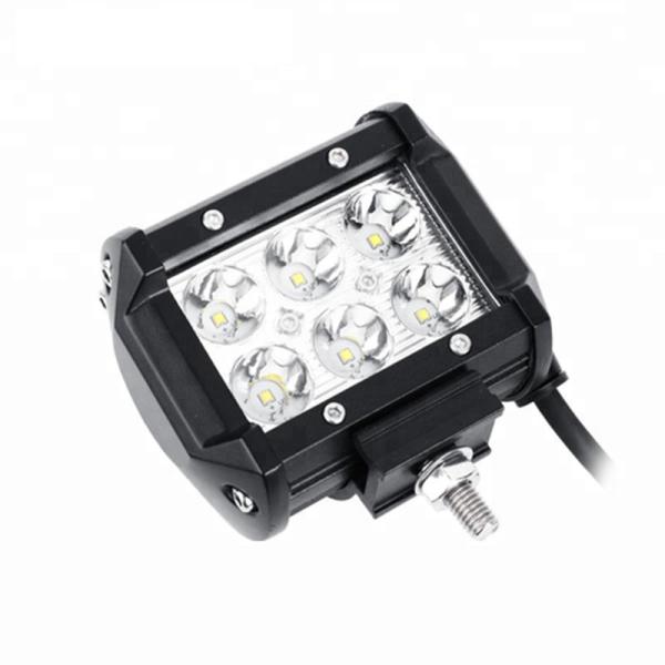 12V 24V Off Road 4x4 Mini 18W LED Light Bar For Cars / 4.5 Inch LED Work Light