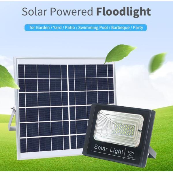 Garden LED 25W 60W 100W Jd-8840 Solar Light