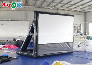 Quality Airblown Inflatable Outdoor Movie Screen 2.63×3.4m Projection Cloth Outdoor Inflatable Movie Screen For Science Centers for sale