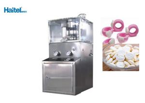 Quality Rotary Candy Tablet Press Machine High Speed With Mechanical Buffer Unit for sale