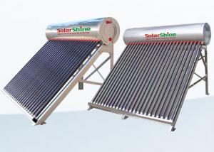 Quality Safety Vacuum Tube Solar Water Heater , Solar Powered Tankless Water Heater for sale