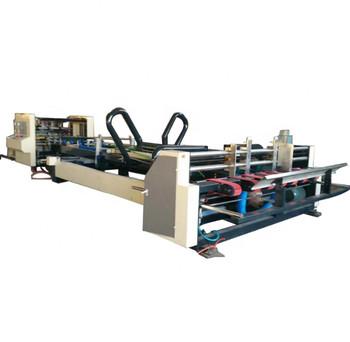 Buy Paperboard Auto Folder Gluer Machine With Strapping Machine at wholesale prices