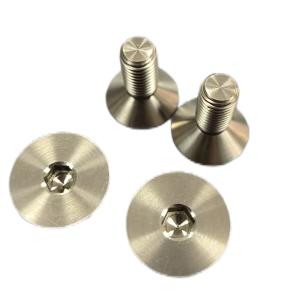 Quality Titanium Hexagon Socket Countersunk Head Screw Gr1 Gr3 Gr5 for sale