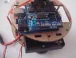 Infrared Remote Control Arduino Car Robot , Microcontroller Learning Intelligent