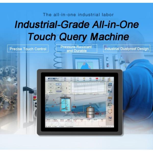 Fanless Waterproof 15 Inch Large Industrial Rugged Tablet Core 10th I5 All in One Pcs Embedded Touchscreen Computers