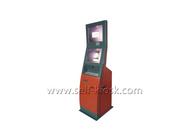Buy 19 Inch Dual Screen Self Check In Kiosk Fast And Convenient Operation at wholesale prices