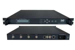 4 channels HD-SDI to ASI and IP Encoder