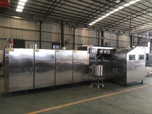 China Practical Ice Cream Cone Sleeve Machine , Auto Cone Machine Convenient on sale
