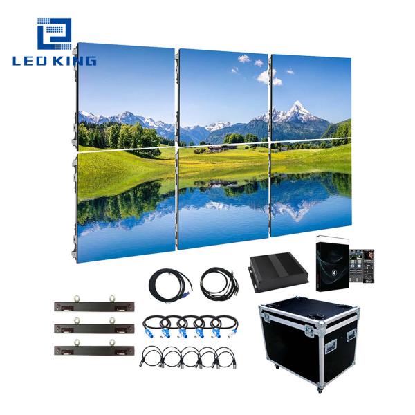 Buy LED Display Technology High Brightness Indoor Fixed LED Display with 800nits Brightness and AC 110-240V Power Supply at wholesale prices