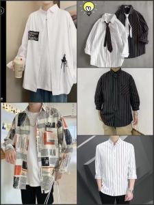 China Custom Polo Dress Shirts Cotton Polyester Men Shirts Casual Wear Kcs29 on sale