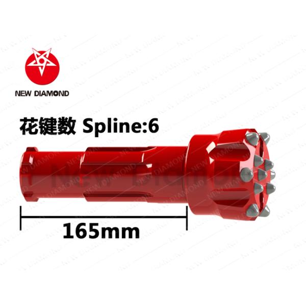 Diamond DTH Button Bits Middle and low wind pressure for BR33 Diameter 94-115 mm spline 6