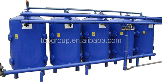 Large Capacity Sand Filter for RAS in Aquaculture Fish Farming 11m3/Hour Productivity