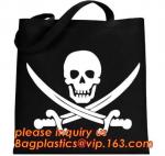 Eco friendly custom printed shopping cotton handle bag with logo print,Long