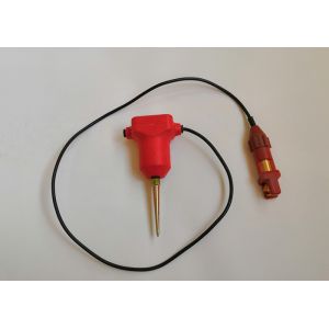 Quality 2Hz Single Seismic Geophone , Geophone Seismic Sensor 75mm Spike for sale