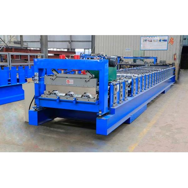29.5kW Floor Deck Roll Forming Machine , Galvanized Steel Deck Forming Machine