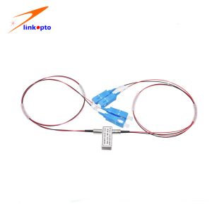 Low PDL TUV 2x2B SM 1310nm 1550nm Fiber Optical Switch