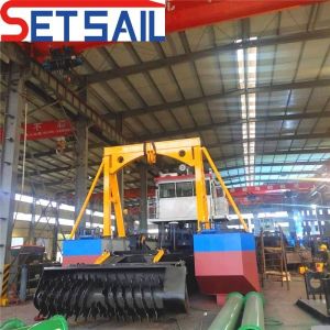 Quality Corrosion Resistent Trailing Hopper Suction Mud Dredger QHTHD-60 with Diesel Engine for sale
