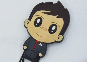 China PVC Silicone Cute Cartoon Keychain Character Boys Cartoon Keyring For Schoolbag on sale