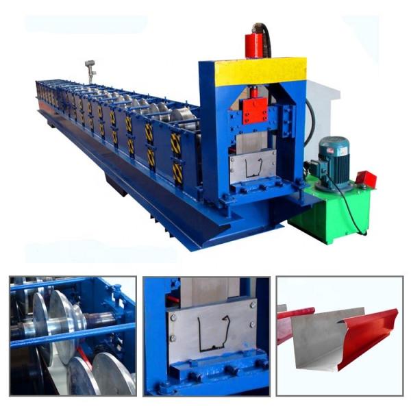 Buy Gutter Roll Forming Machine Rainwater Steel Gutter Downspout Cold Roll Forming Machine Clay Tile Making Machine at wholesale prices