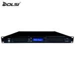 High quality 1 Unit Class-D DSP Digital Power Amplifier with display screen