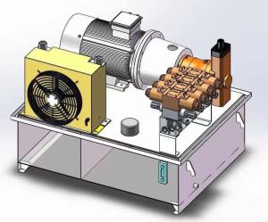 Quality Metallurgical Engineering Machinery Custom Hydraulic System Based On Drawings Samples for sale