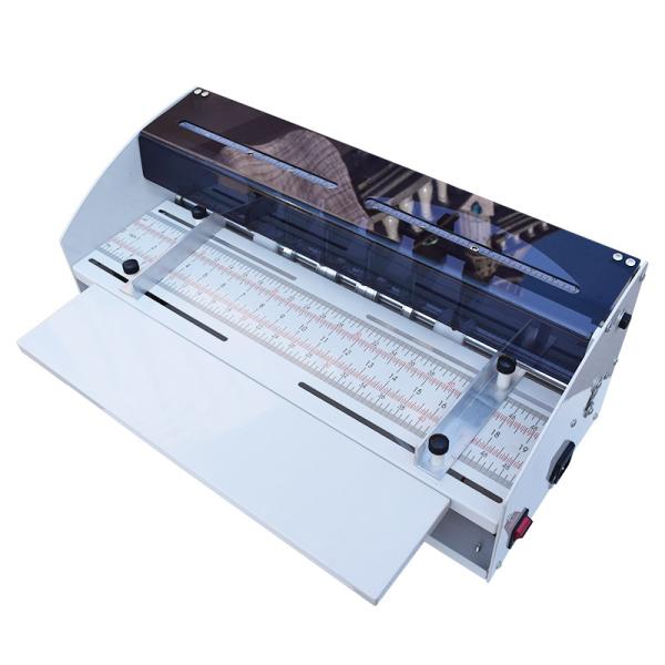 Electric Automatic Paper Creasing Machine for 460mm Max Cutting Width in Restaurant