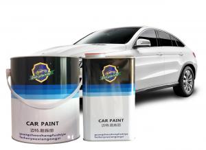 Quality ODM 2K Solid Paint Vehicle Touch Up Paint Flat Black Metallic Blue Car Paint for sale