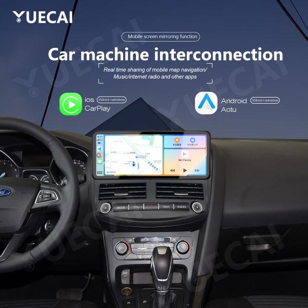 Android-Based Universal Car DVD Player Multimedia System Frame Dashboard Panel For Ford Focus