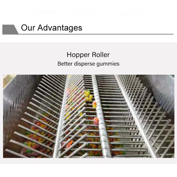 Gummy Counting Machine Automatic Packing Filling Bottling Sugar Pectin Oiled Candy