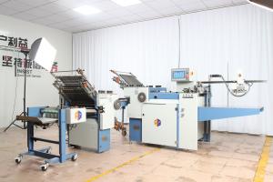 Quality OEM ODM Large Format Paper Folding Machine With Double Sheet Detection for sale