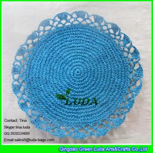 China LUDA 2016 new arrival table placemat crochetting classical cheap paper placemats on sale
