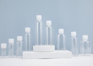 Quality 1oz 2oz 3oz 4oz Empty Plastic PET Transparent Bottle Container With Flip Cap for sale