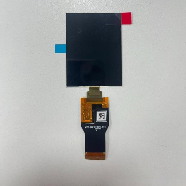 2.4 inch AMOLED display close-up