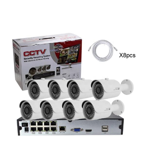 Security Network Ip Surveillance Camera System Poe Bullet Camera 2MP NST-PK8202S