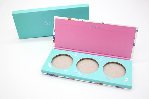 Buy Paper Custom Blush Makeup Palette Empty Printed For Cosmetics at wholesale prices