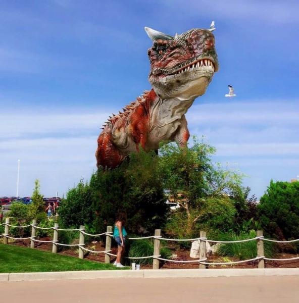 Buy Remote Control / Sensor Moniter Robot Dinosaur Realistic Theme Park Rechargeable Battery at wholesale prices