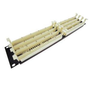 Quality 200 pair 110 Terminal Block 19&quot; 1U 110 Cross Connect Distribution Frame Patch Panel for sale