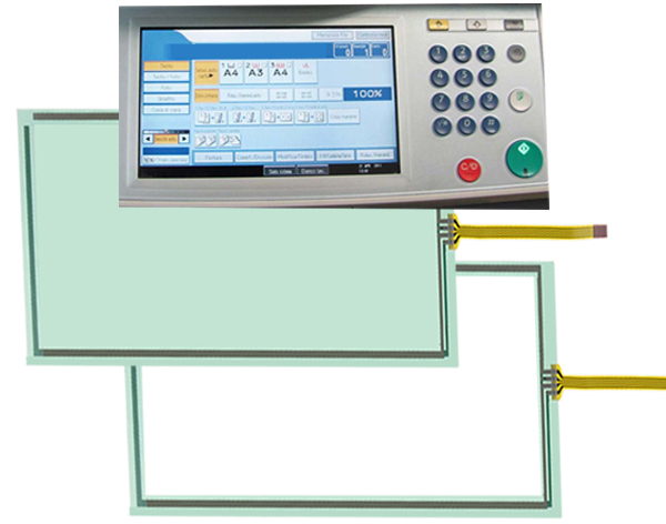 Four Wire Resistive LCD Touch Panel Conductive ITO Layer with 9.7 Inch