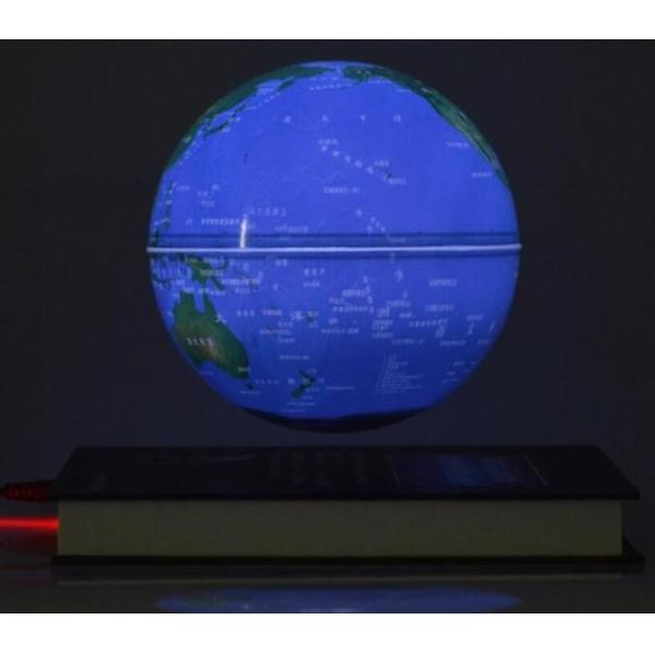 book base maglev floating levitate 6inch globe with lighting