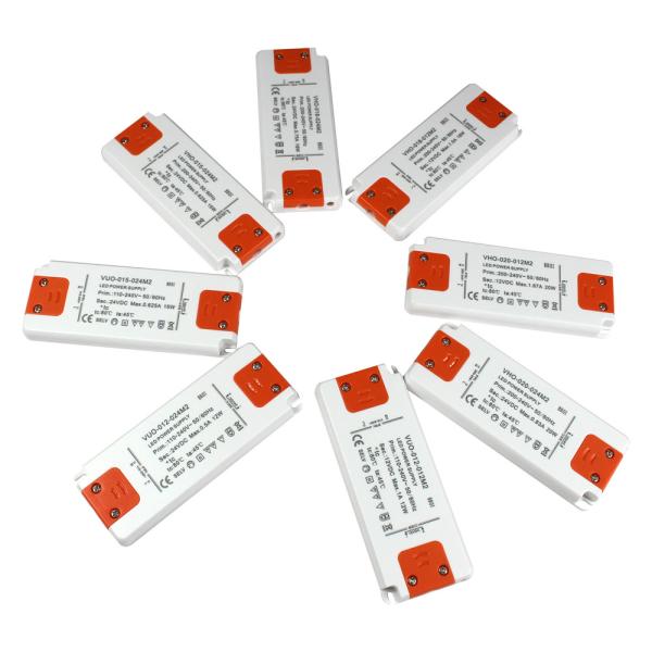 Plastic Case Constant Voltage LED Driver 12V 75W Power Supply For Strip Light